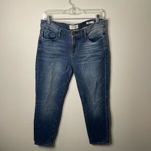Frame Denim Le Garçon Crop Boyfriend Jeans